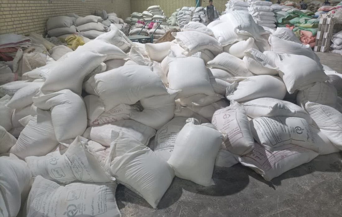 کشف بالغ بر ۲۲۳ کیسه آرد قاچاق در شهرستان دورود