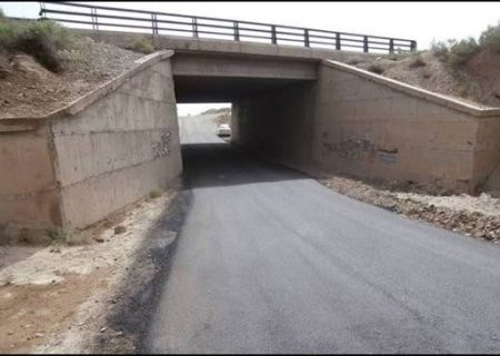 آسفالت زیرگذر روستای ترشاب | گامی برای رفع مشکل آبگرفتگی و تسهیل تردد اهالی
