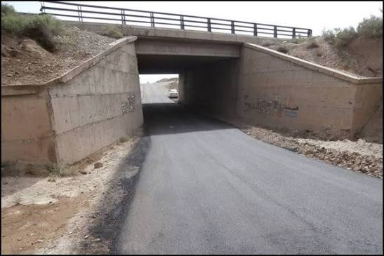 آسفالت زیرگذر روستای ترشاب | گامی برای رفع مشکل آبگرفتگی و تسهیل تردد اهالی
