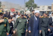 مراسم جاماندگان اربعین در دورود برگزار شد
