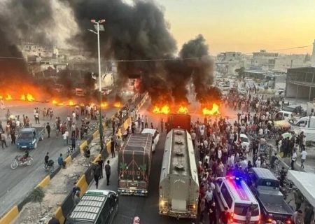 موج جدید اعتراضات در حسکه/ خشم سوری‌ها از وعده‌های سر خرمن جولانی
