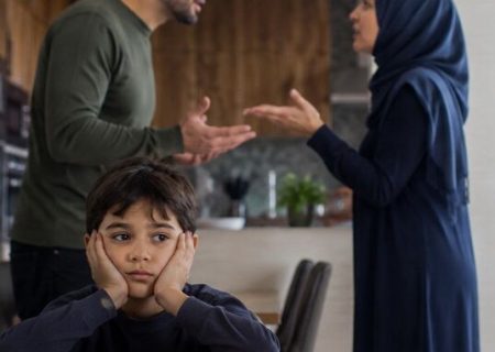 در اختلافات زناشویی کودکان را واسطه طرفداری یا آشتی نکنید