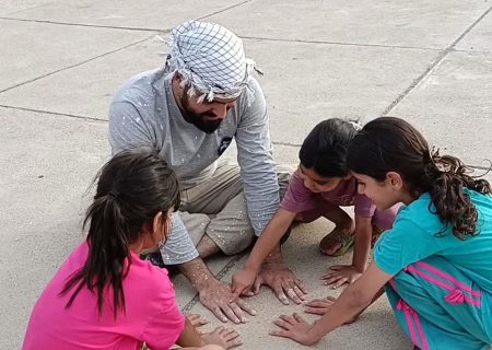 برگزاری اردوی جهادی بسیج دانشجویی در روستای حشمت‌آباد