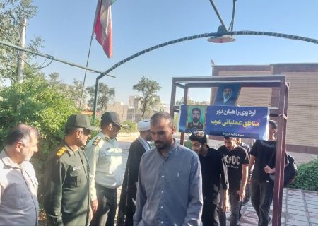 اعزام کاراون زیارتی دورودی ها به مناطق عملیاتی غرب کشور